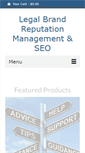 Mobile Screenshot of legalbrand.com